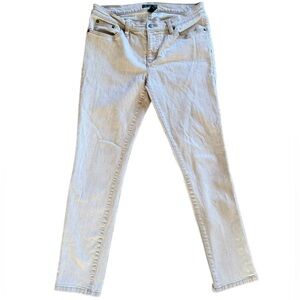 Vintage Lauren Ralph Lauren Modern Skinny Khaki Cream Jeans Women’s 6